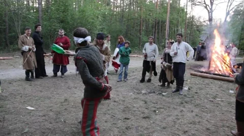 The pagan games - theatrical performance (part 4) Video stock 40537164