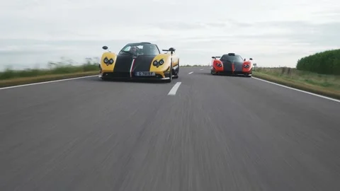 Pagani Zonda Cinque Video stock 229995151