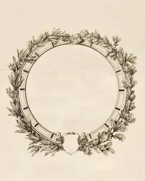 Page from the ancient book Stock Photos