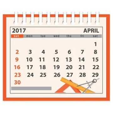 Page of april 2017 Stock Illustration