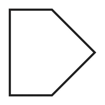 Off page connector flow chart Shape element for process layout diagram illu.. Stock Illustration