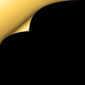 Page corner turn Illustrazione stock