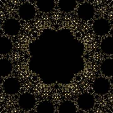 Page decoration elements or monograms. Can be used for designing books, cards Stock Illustration