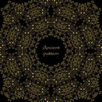 Page decoration elements or monograms. Can be used for designing books, cards Illustrazione stock