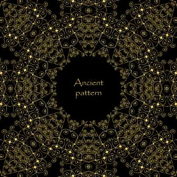 Page decoration elements or monograms. Can be used for designing books, cards Stock Illustration