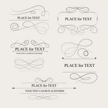 Page decoration. Stock Illustration