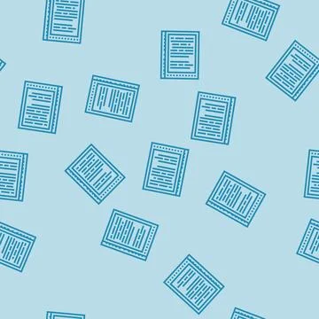 Page document file line seamless pattern イラスト素材