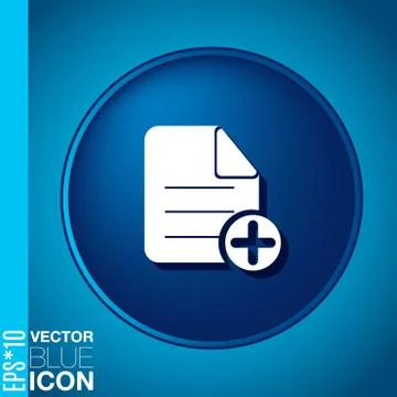 Page of the document. Stock Illustration