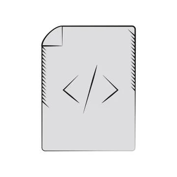 Page html internet coding Stock-Illustration