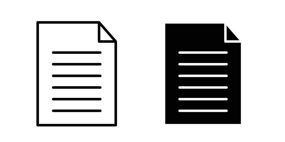 Page icon vector design illustrations Stock Illustration