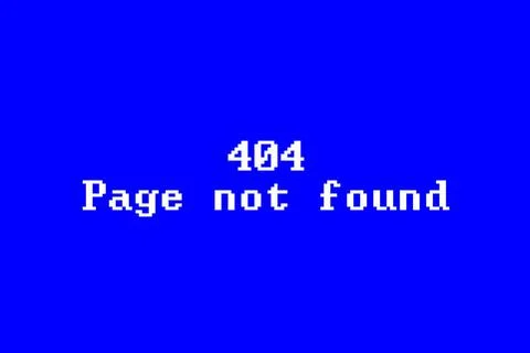 Page not found 404 error Page not found 404 error HTTP standard response c... 스톡 사진
