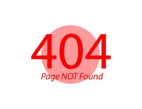 Page Not Found Error 404 Flat illustration イラスト素材