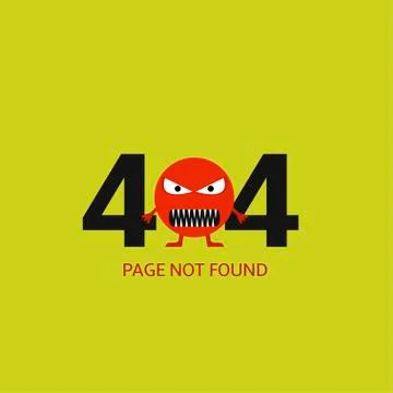 Page not found Stock Illustration
