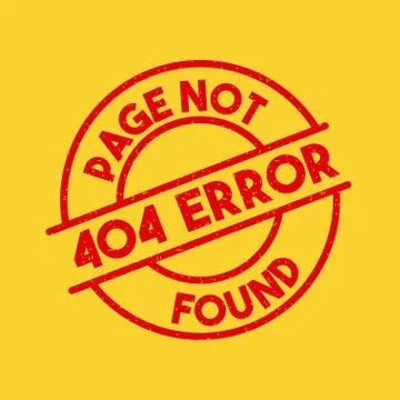 Page not found Stockillustratie