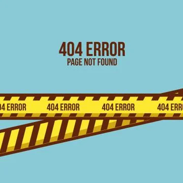 Page not found Stockillustratie