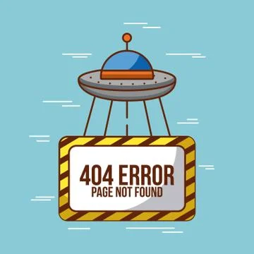 Page not found 库存插图