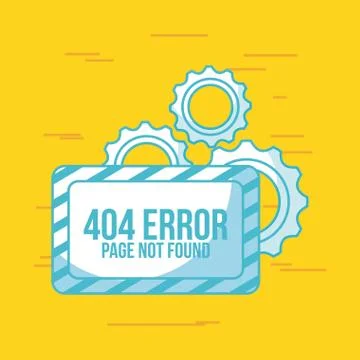 Page not found Stockillustratie