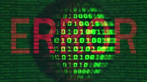 Page not found.Error System error Glitch. Computer virus. Stock Footage 280024976