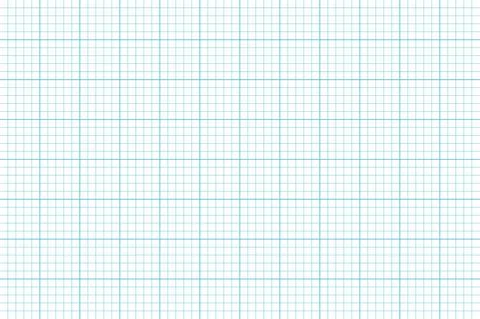 Page of paper with square grid background for notice. Educational vector Stock Illustration