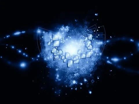 Page processing cloud イラスト素材