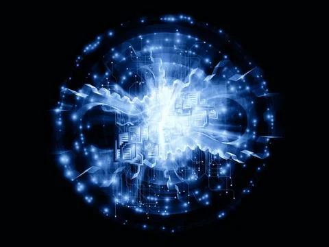 Page processing cloud 스톡 일러스트