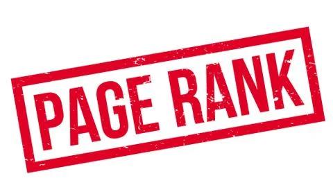 Page Rank rubber stamp イラスト素材