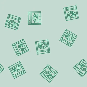 Page speed seo line vector seamless pattern Stock Illustration
