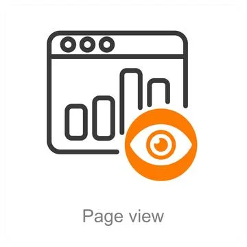 Page view Stock Illustration
