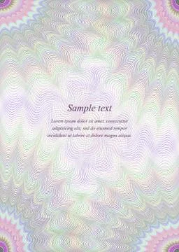 Page watermark design template Stock Illustration