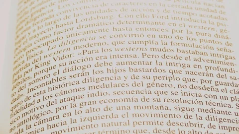 PAGES OF A BOOK Stock Footage 91385653
