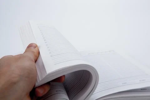 Pages of the book Stock Photos