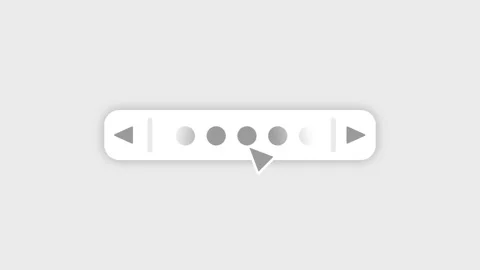 Pagination Dot Selector Stock Footage 334462982
