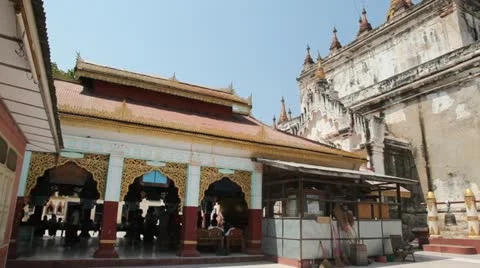 Pagoda in Bagan 库存影片 11332162