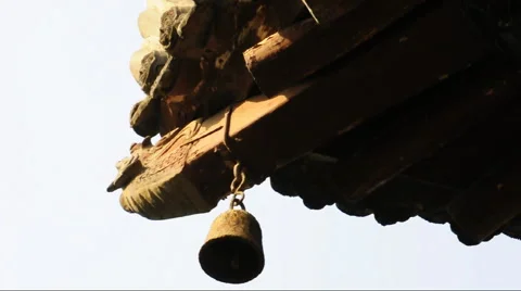Pagoda Bell  Stock Footage 908191