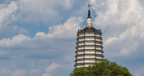Pagoda cloud 4K 動画素材 115207934
