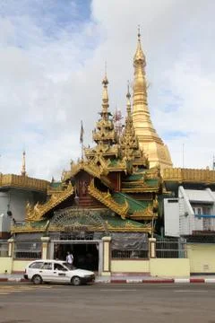 Pagoda sule Fotos Stock