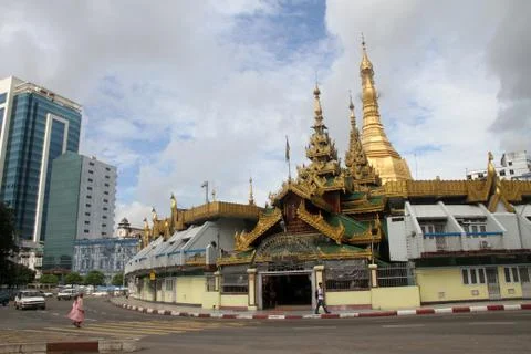 Pagoda sule Fotos Stock