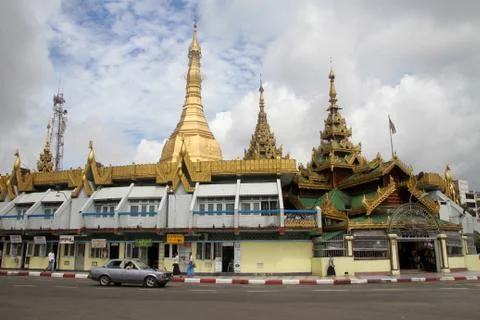 Pagoda sule Fotos Stock