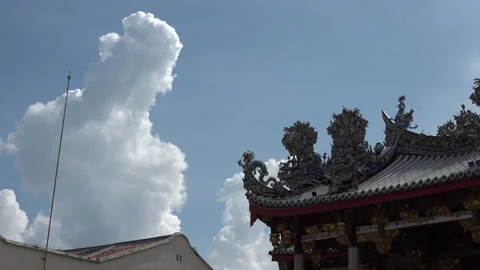 Pagoda temple Stock Footage 151027565