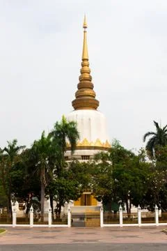 Pagoda in temple Stock Photos