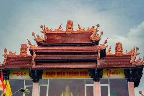 Pagoda of a Thousand Faces. Foto stock