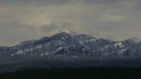 Pagosa Peak Cloud Timelapse Stock Footage 137823052