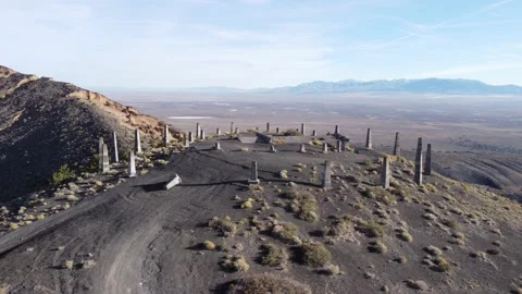 Pahvant Butte of Utah Stock Footage 171722062