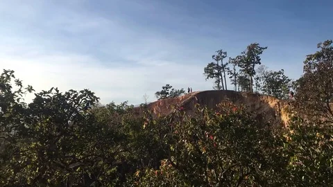 Pai Canyon Time Lapse Stock Footage 92432758