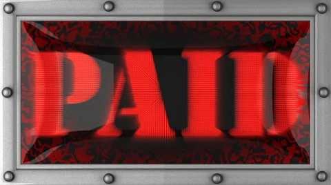 Paid on led Stock Footage 8759598