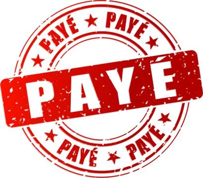Paid stamp Stock Illustration