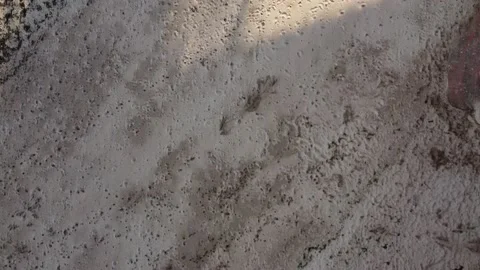 Paignton, Devon, England: Drone View: Fairy Cove beach and rock formations Stock Footage 197508170