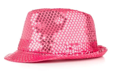 Paillette hat Foto stock
