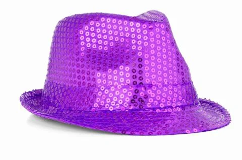 Paillette hat Foto stock