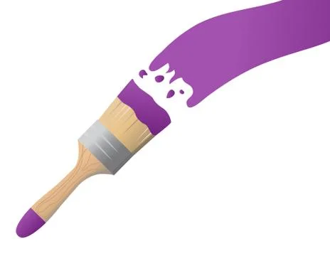 Pain brush vector sign Stock Illustration